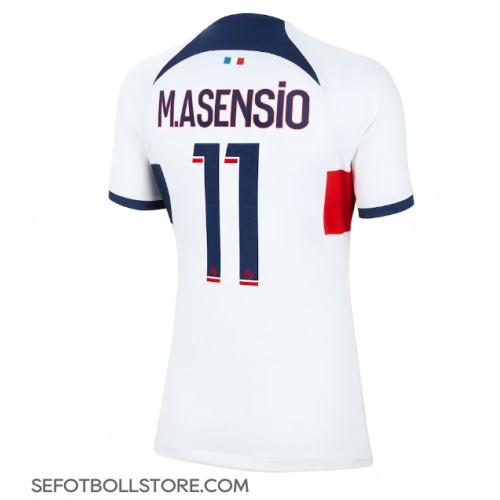Paris Saint-Germain Marco Asensio #11 Replika Bortatröja Dam 2023-24 Kortärmad
